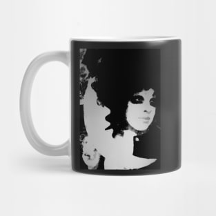 photo 70S GIRL WITH MOON Mug